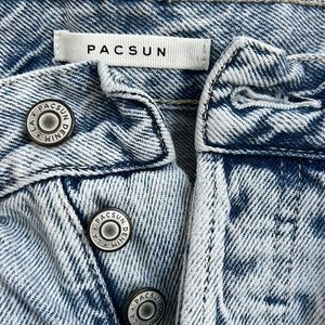 PAC sun high-rise straight leg jeans